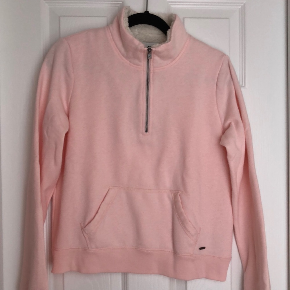 1/4 zip hollister sweatshirt